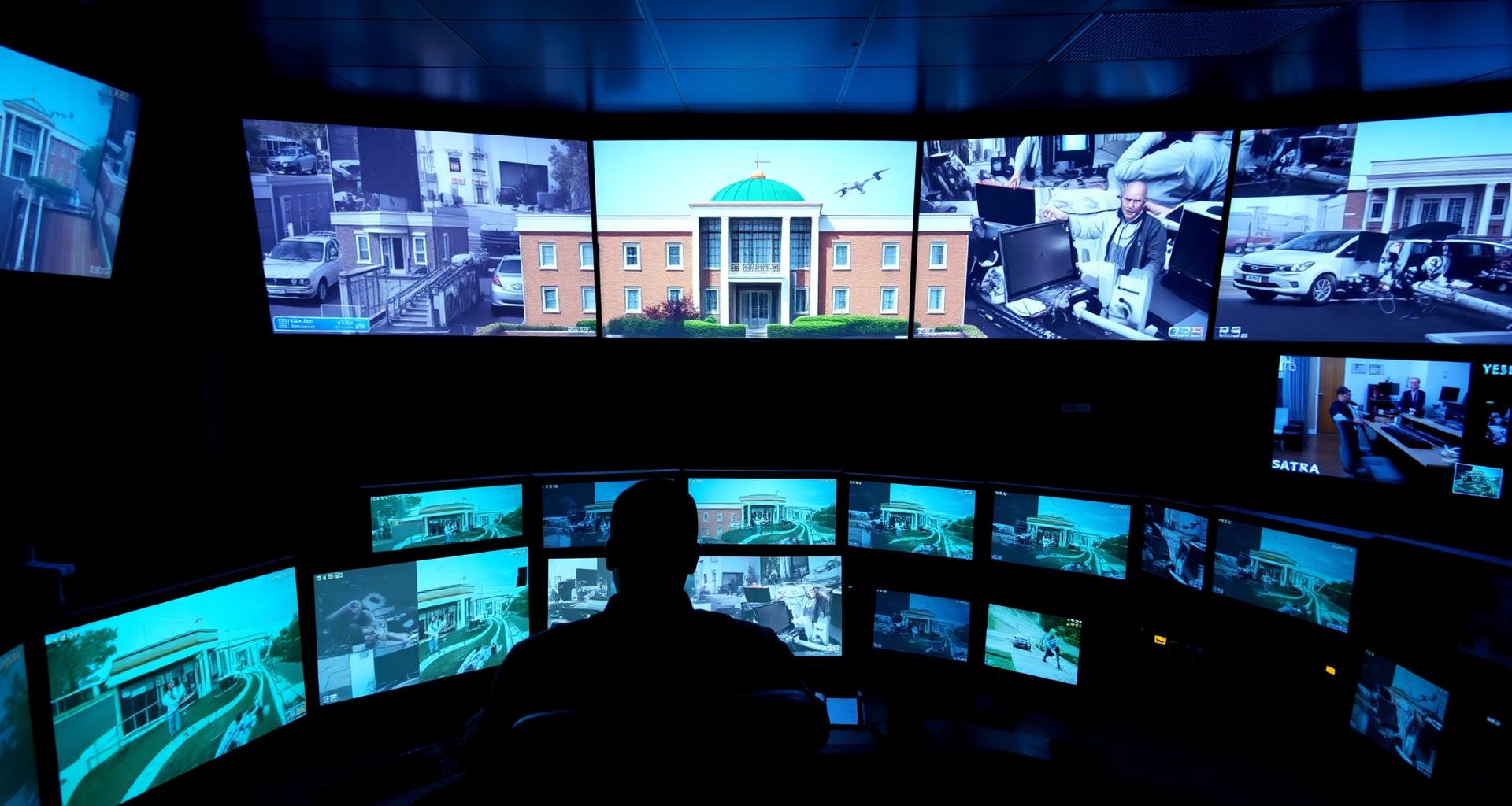 Centre de supervision vidéo